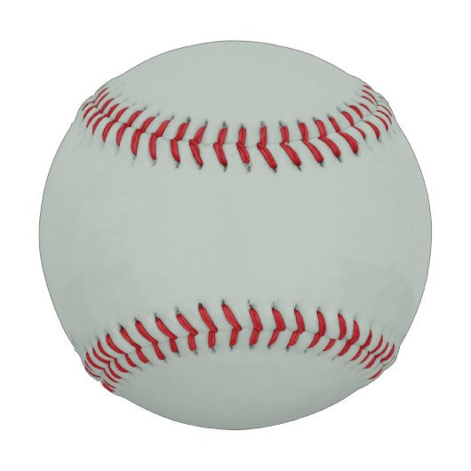 Asche grau (Vollfarbe) Baseball (Vorderseite)