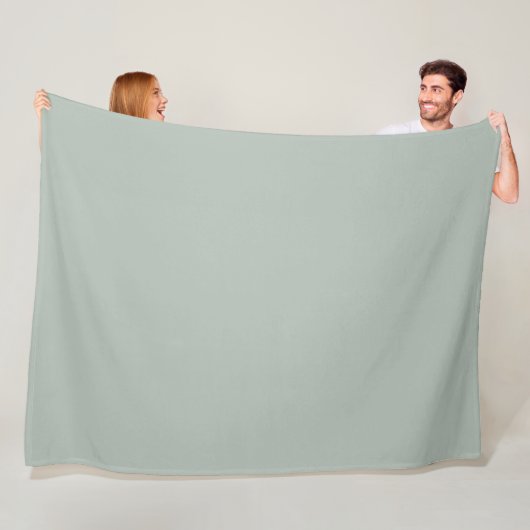 Asche grau (Vollfarbe) Fleecedecke (Beispiel)