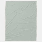 Asche grau (Vollfarbe) Fleecedecke (Vorderseite)