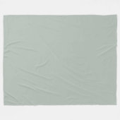 Asche grau (Vollfarbe) Fleecedecke (Vorderseite (Horizontal))