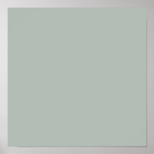 Asche grau (Vollfarbe) Poster (Vorne)