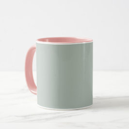 Asche grau (Vollfarbe) Tasse