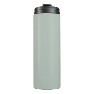 Asche grau (Vollfarbe) Thermosbecher