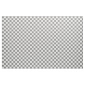 Asche Grau-Weiß-Schachbrett-Muster Textil Stoff (Yard (91,4 cm))