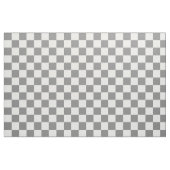 Asche Grau-Weiß-Schachbrett-Muster Textil Stoff (Fat Quarter (45,7 x 55,9 cm))