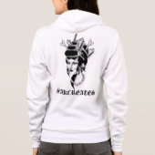 Asche Hoodie (Rückseite)