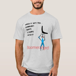 Asche -Omas Rat schlug zurück T-Shirt