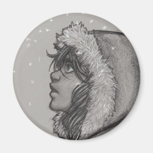 Asche u. Schnee Magnet