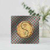 Äsche und Feuerhunde Karte (Stehend Vorderseite)