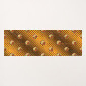 Äsche und Holzaffe Yogamatte (Rückseite (Horizontal))