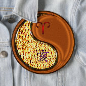 Äsche und Holzbohlen Button (Beispiel)