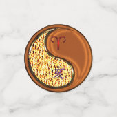 Äsche und Holzbohlen Konfetti (Klein Vorderseite)