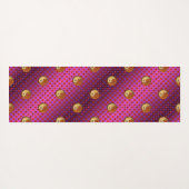 Äsche und Holzbohlen Yogamatte (Rückseite (Horizontal))