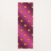 Äsche und Holzbohlen Yogamatte (Rückseite)