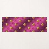 Äsche und Holzbohlen Yogamatte (Vorderseite (Horizontal))