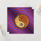 Äsche und Holzochsen Karte (Vorderseite/Rückseite Beispiel)