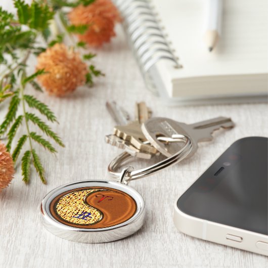 Äsche und Holzochsen Schlüsselanhänger (Seite)