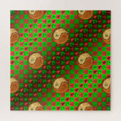 Äsche und Holzziege Puzzle (Horizontal)