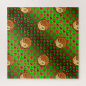 Äsche und Holzziege Puzzle (Vertikal)