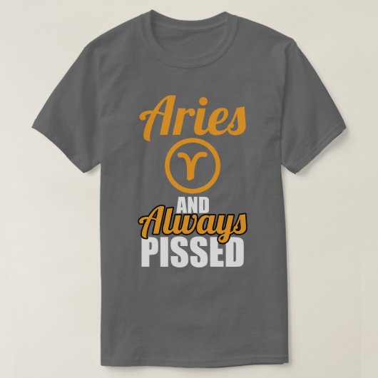 Äsche und immer gekocht T-Shirt (Design vorne)
