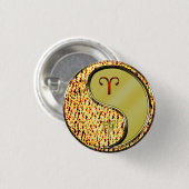 Äsche und Metallaffe Button (Vorne & Hinten)