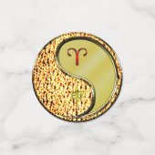 Äsche und Metallaffe Konfetti (Klein Vorderseite)