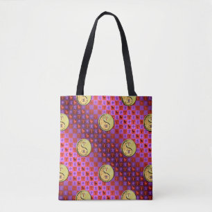 Äsche und Metallbügel Tasche