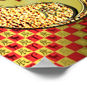 Äsche und Metalldrache Poster (Ecke)