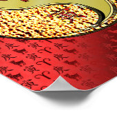 Äsche und Metallschläger Poster (Ecke)