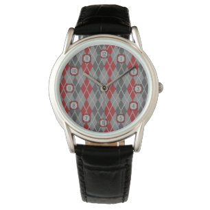 Asche und Raute Embers Watch Armbanduhr