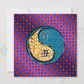 Äsche und Wasser Karte (Vorderseite)