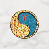 Äsche und Wasseraffe Konfetti (Klein Vorderseite)