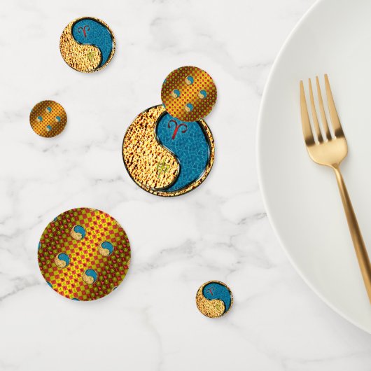 Äsche und Wasseraffe Konfetti (Gruppe)