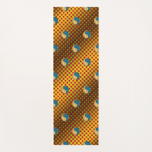 Äsche und Wasseraffe Yogamatte (Vorderseite)