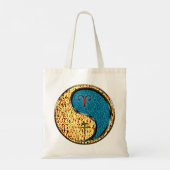 Äsche und Wasserpferd Tragetasche (Rückseite)