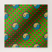 Äsche und Wasserziege Puzzle (Horizontal)