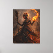 Asche von Zariyah Leinwanddruck (Vorderseite)