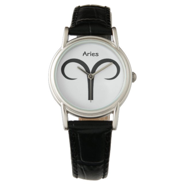 Äsche Zeichen der Zodiakuhren. Armbanduhr (Vorderseite)