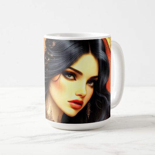 Asche zu Schönheit Kaffeetasse (VorderseiteRechts)