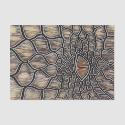 Aschen-Drache Seidenpapier (Vorderseite)