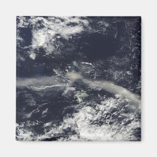 Aschen-Feder von Soufriere Hügeln, Montserrat Magnet