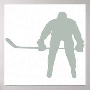 Aschen-Grau-Hockey Poster