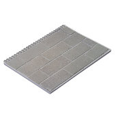 Aschenblock-Notebook Notizblock (Linke Seite)