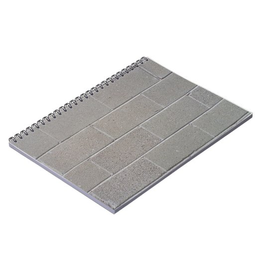 Aschenblock-Notebook Notizblock (Linke Seite)