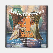 Aschenbrenner und 4 Skins Albuquerque NM Magnet (Vorne)