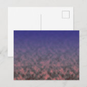 Aschenfall Nachglühen Postkarte (Vorne/Hinten)