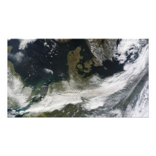Aschenfeder von Eyjafjallajokull Vulkan Fotodruck