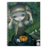 "Aschenputtel am Mitternachts" Notizbuch Notizblock (Vorderseite)