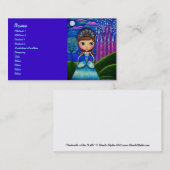 Aschenputtel am Schloss Visitenkarte (Vorne/Hinten)