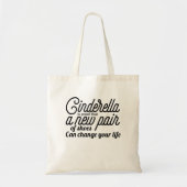 Aschenputtel beweist, dass ein neues Paar Schuhe Tragetasche (Vorne)